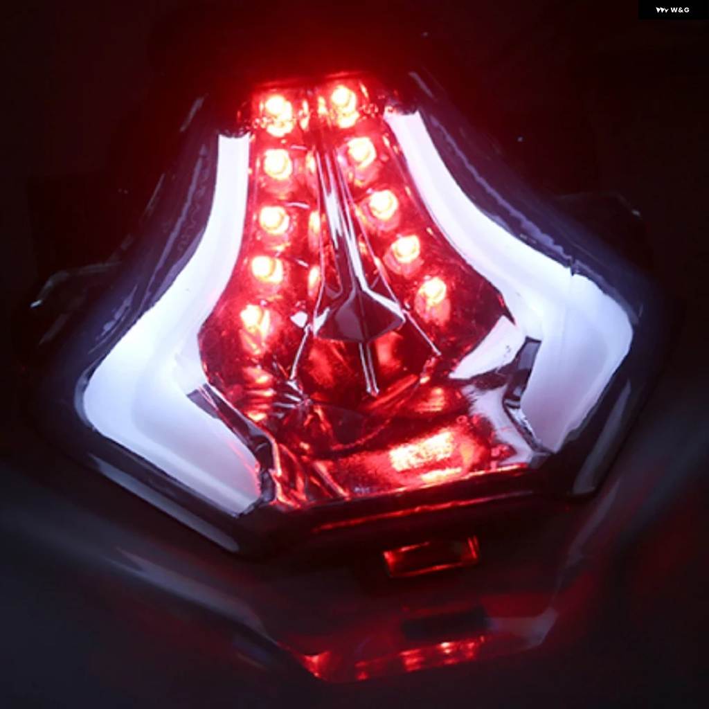 並行輸入品 バイク LED テールライト モト リア ブレーキライト インジケーター ランプ ヤマハ MT03 MT25 2014-2020 R3 R25 2013-2020 MT07の画像