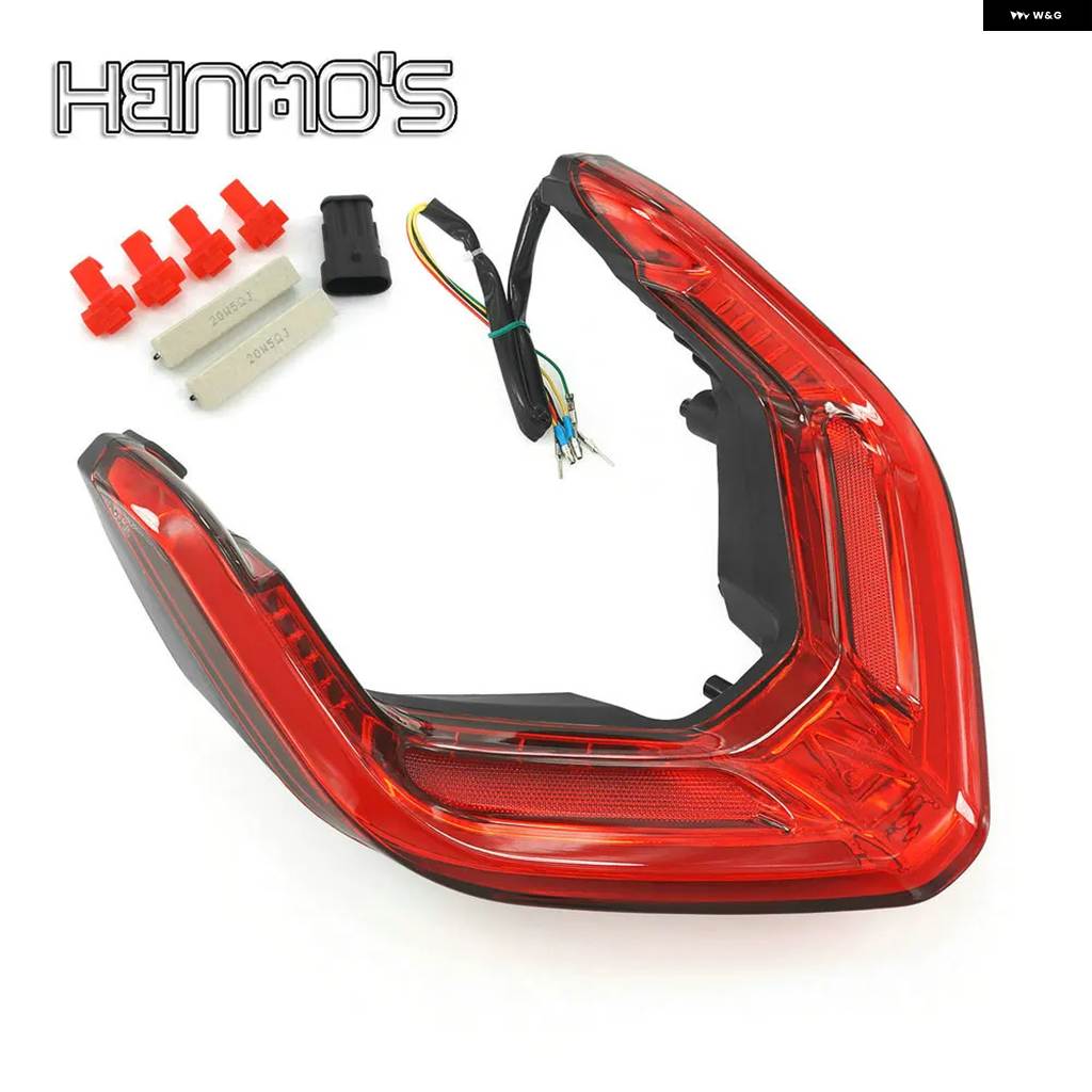 並行輸入品 バイク リア テールライト ドゥカティ PANIGALE V2 V4 V4S V4R 2018-2021 2022 LED ブレーキライト ウィンカー テールライト | ブランド登録なし | 03