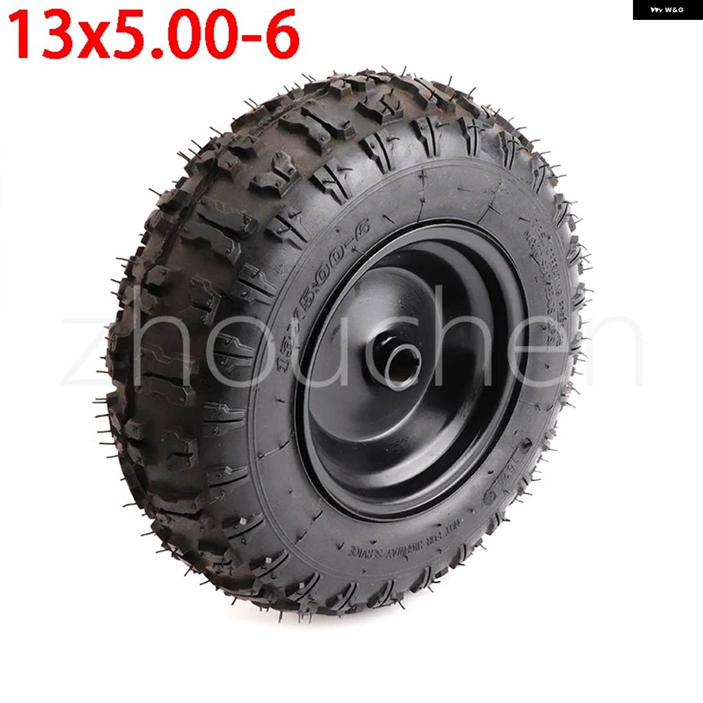 並行輸入品 バイク 13X5.00-6インチホイール スノープラウホイール バタフライフラワータイヤ 13 * 5.00-6インチ ビーチホイール | ブランド登録なし | 01