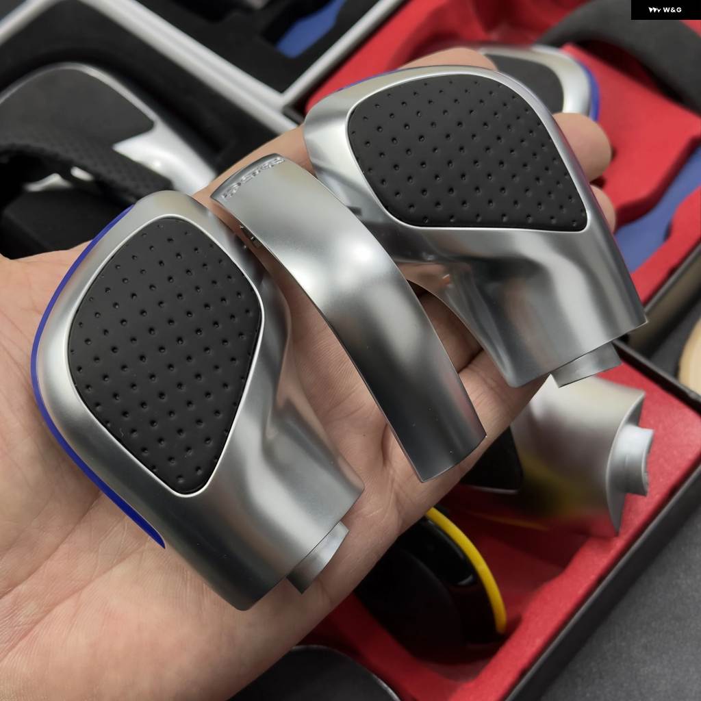 並行輸入品 ブラックレザー ギア シフト ノブサイドカバー マットDSG VW GOLF 6 7 R G TI PASSAT B7 B8 CC R20 JETTA MK6 GLI | ブランド登録なし | 05