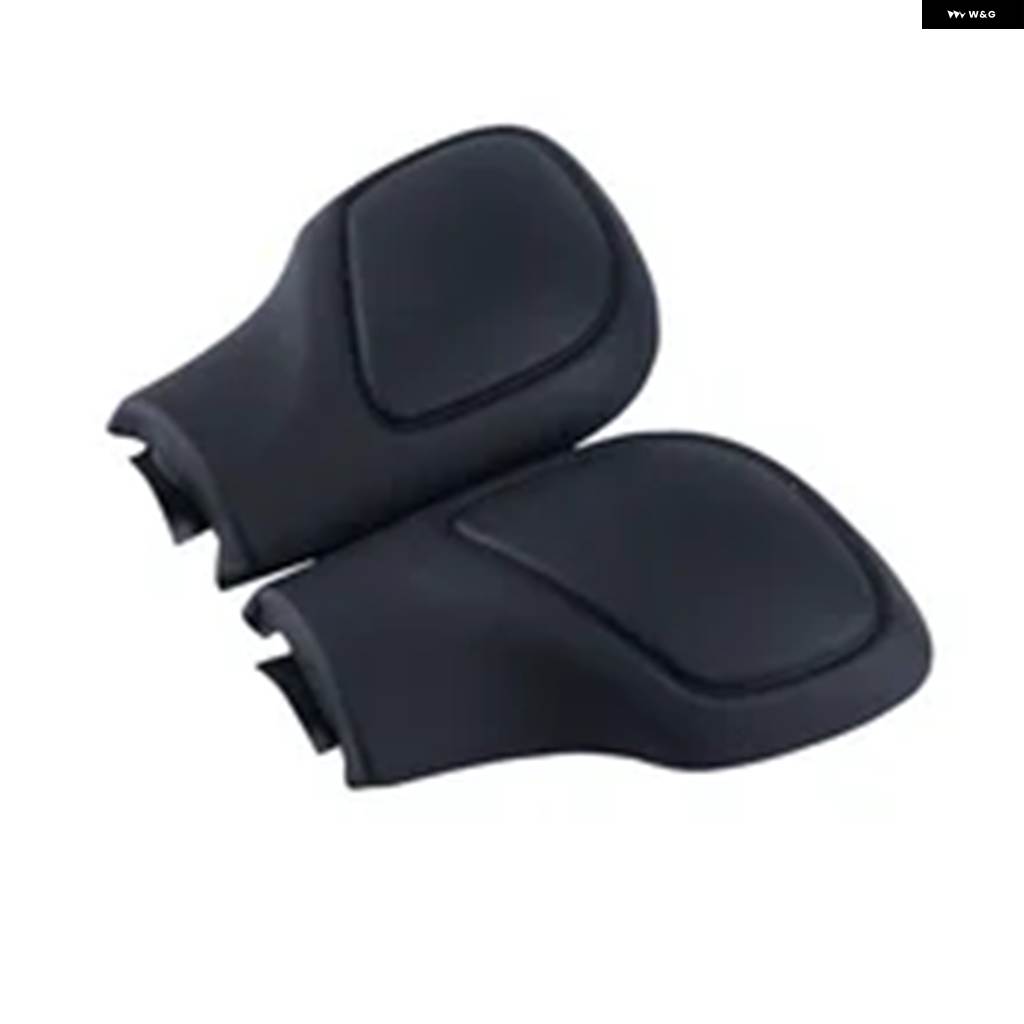 並行輸入品 ブラックレザー ギア シフト ノブサイドカバー マットDSG VW GOLF 6 7 R G TI PASSAT B7 B8 CC R20 JETTA MK6 GLI | ブランド登録なし | 01