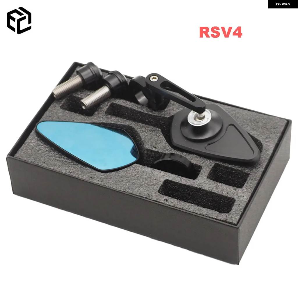 並行輸入品 バイク バックミラー アプリリア RS125 660 50 TUONO 660 1100 RSV4 ハンドルバー モト アルミの画像