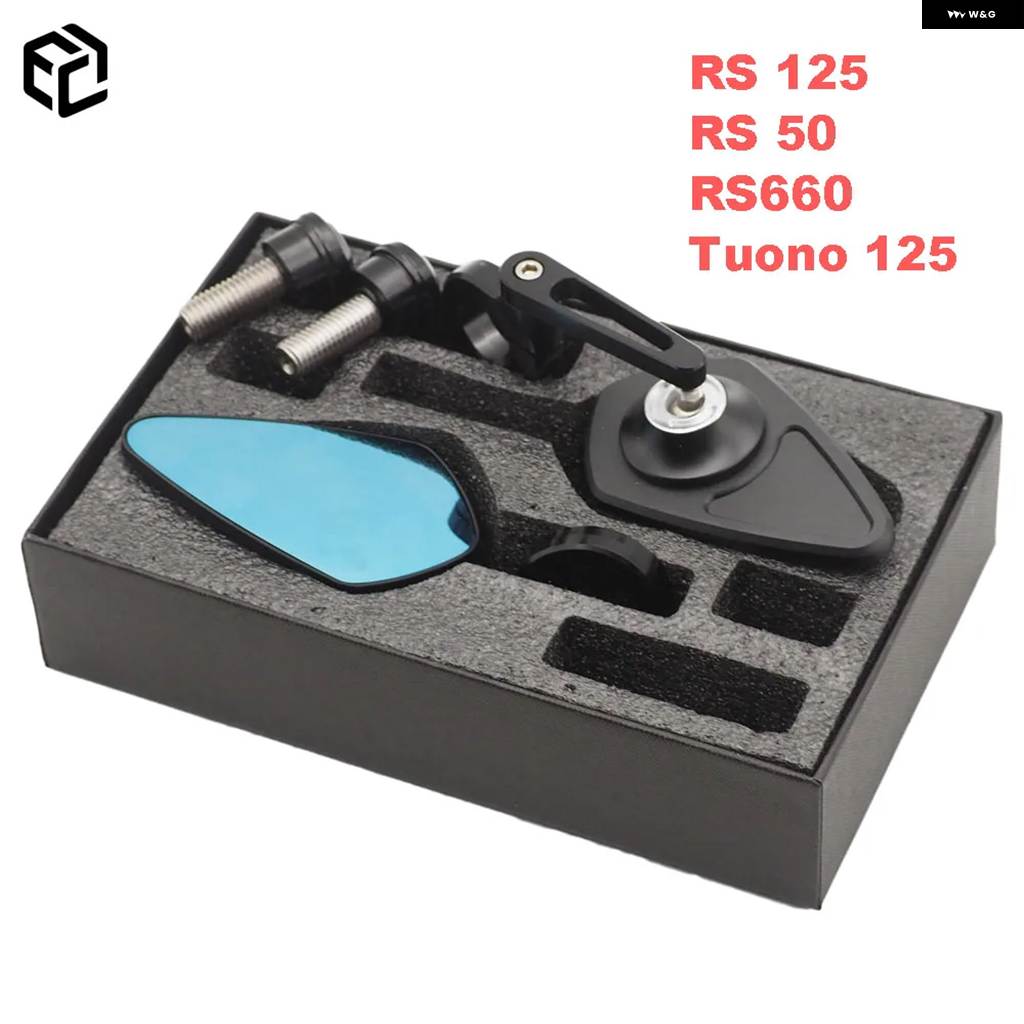 並行輸入品 バイク バックミラー アプリリア RS125 660 50 TUONO 660 1100 RSV4 ハンドルバー モト アルミの画像