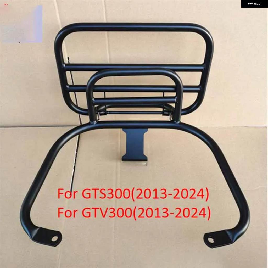 並行輸入品 折りたたみ VESPA GTV 300 バックレスト リアバック パッド キャリア オートバイの画像