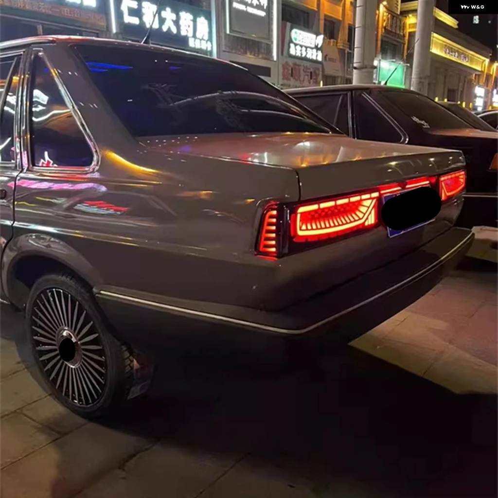 並行輸入品 車用 LED テールライト アセンブリ フォルクスワーゲン VW サンタナ リアランプ ウィンカー ブレーキ リバース 2個の画像