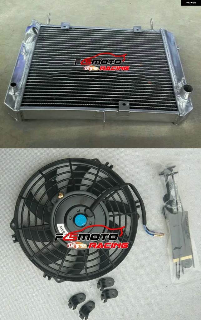 並行輸入品 アルミ ラジエーター ファン ヤマハ FJR1300 FJR13 FJR1300ABS FJR 1300 A/ABS/R/RC FJR13AT/T/TC 2001-2005 2002 20の画像