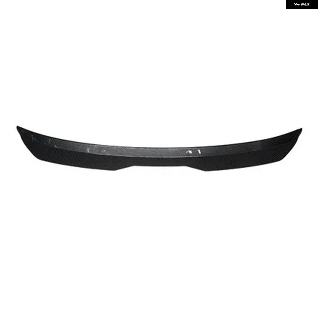並行輸入品 フォルクスワーゲン ゴルフ 5 MK5 R32 GTI R 2006 - 09 用 グロスカーボン スタイル リアルーフスポイラー ウィングの画像