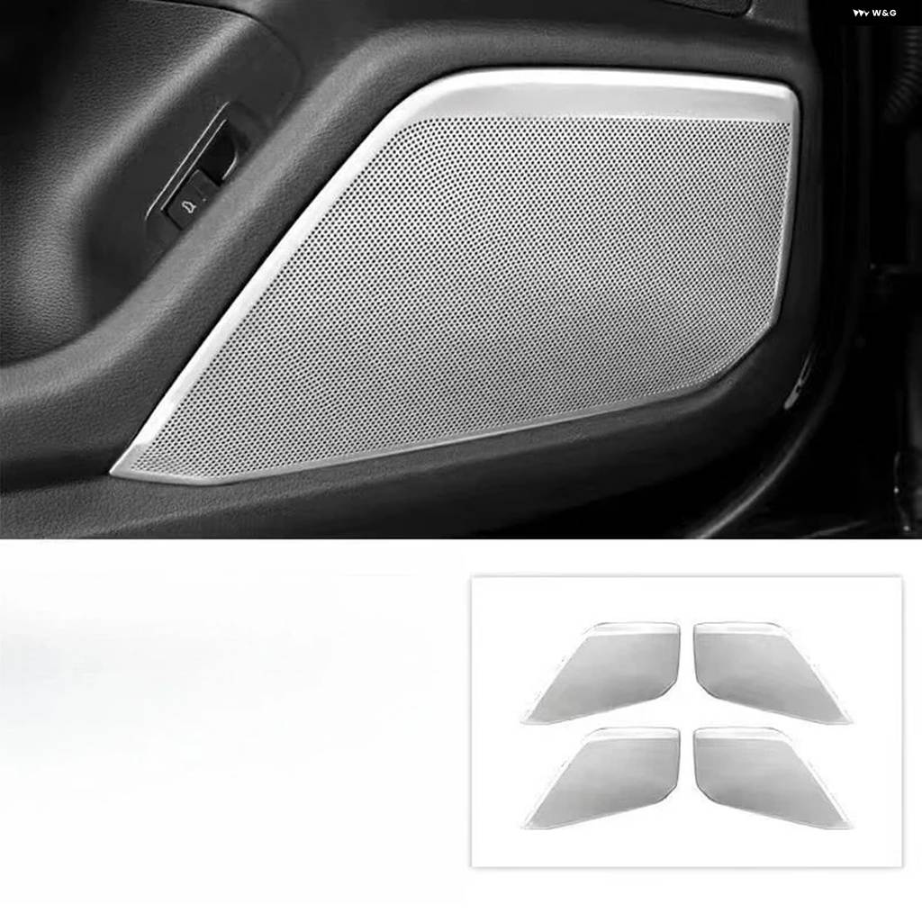 並行輸入品 アウディ A6L A7 C8 2019-2024 用 ドア スピーカー カバー と オーディオ デコレーションカバーの画像