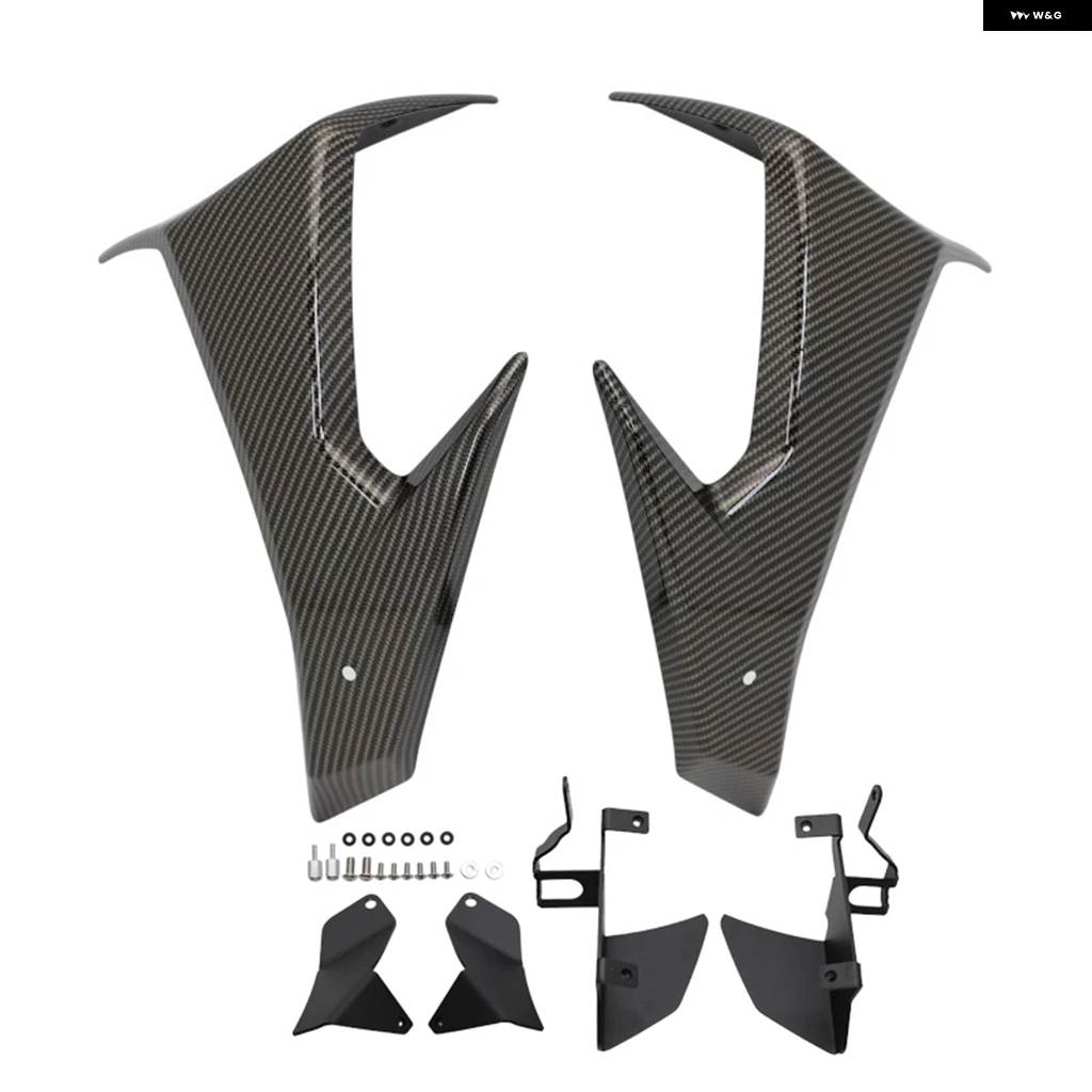 並行輸入品 GSX-8S GSX8S サイドダウンフォーススポイラー ウィングレット サイドスポイラー ウィング 2023 - 25