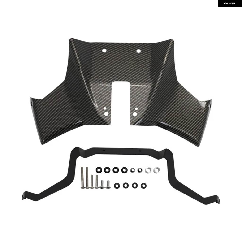 並行輸入品 スポーツダウンフォースフロントスポイラー エアロダイナミックウィング ディフレクター GSX-8S GSX8S 2023 - 25の画像