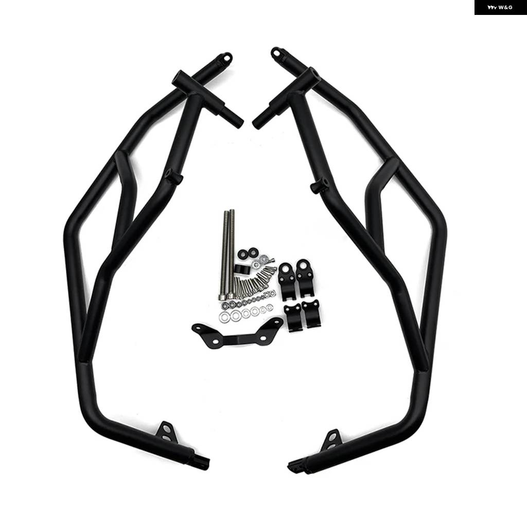 並行輸入品 BMW 2024-2025用 バイク エンジン ガード クラッシュ バー 304 ステンレス フレーム バンパー フェアリング プロテク_5