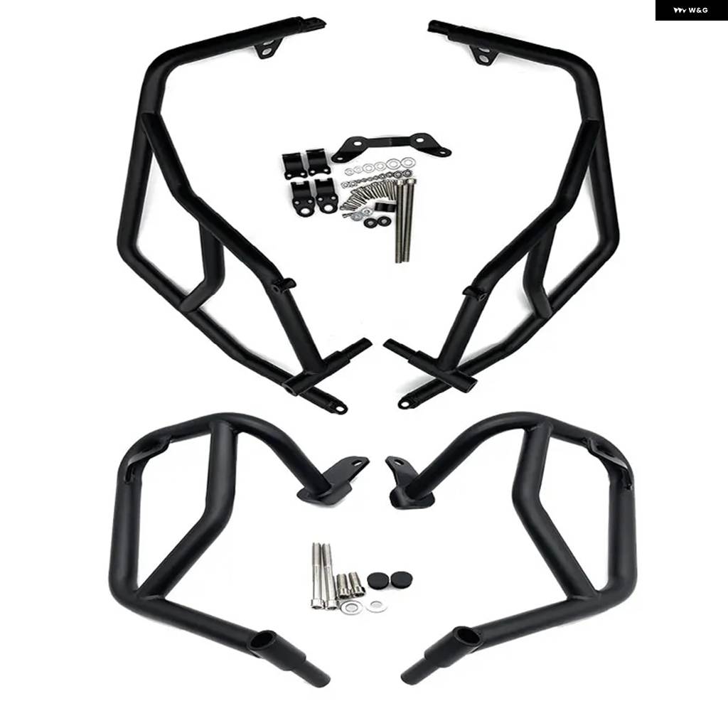 並行輸入品 BMW 2024-2025用 バイク エンジン ガード クラッシュ バー 304 ステンレス フレーム バンパー フェアリング プロテク_6
