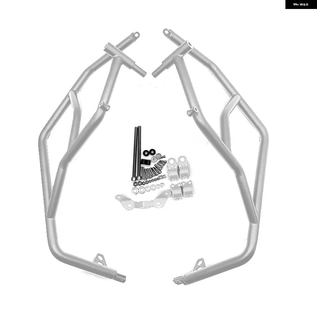 並行輸入品 BMW 2024-2025用 バイク エンジン ガード クラッシュ バー 304 ステンレス フレーム バンパー フェアリング プロテク_3