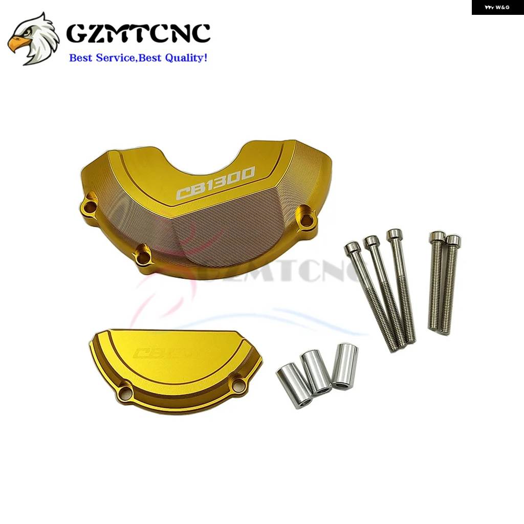 並行輸入品 エンジン ケース スライダー カバー ホンダ CB 1300 CB1300 2003 - 06 - 2010 オートバイ 左右サイド プロテクターの画像