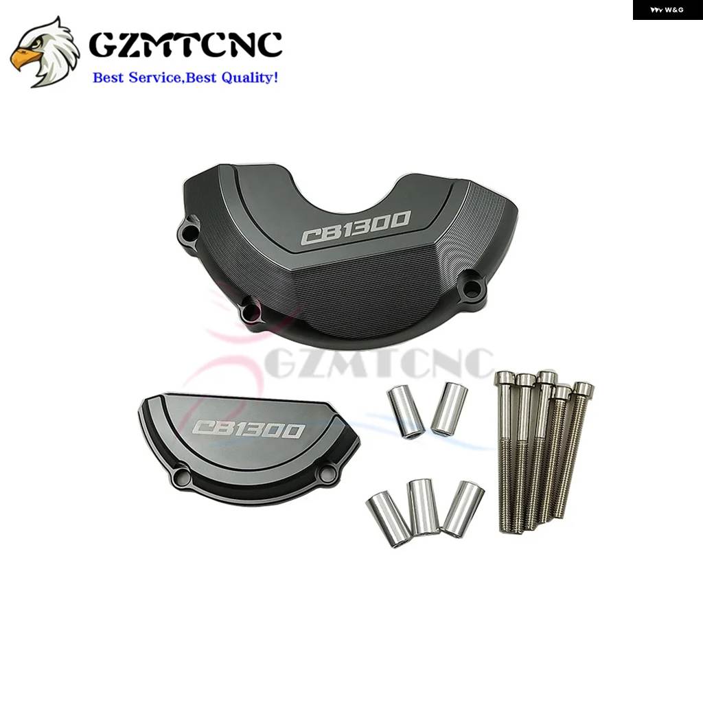 並行輸入品 エンジン ケース スライダー カバー ホンダ CB 1300 CB1300 2003 - 06 - 2010 オートバイ 左右サイド プロテクターの画像