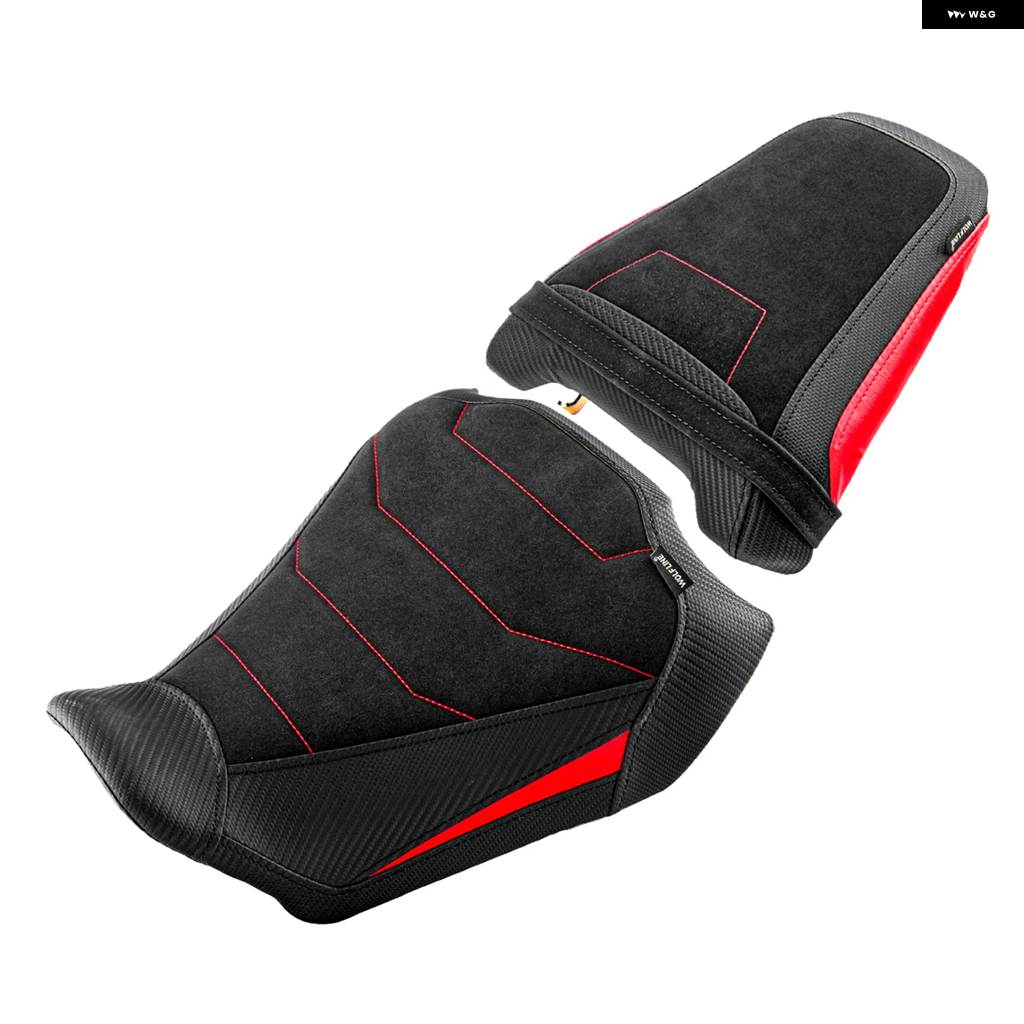 並行輸入品 タンデムシート クッションセット パッド ホンダ CB650R 2024 2025 フロント/リア シート パッド カバーの画像