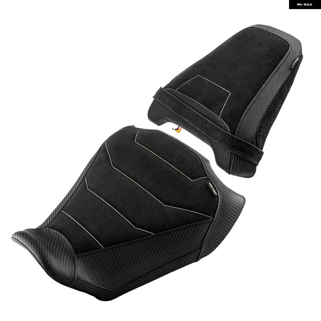 並行輸入品 タンデムシート クッションセット パッド ホンダ CB650R 2024 2025 フロント/リア シート パッド カバーの画像