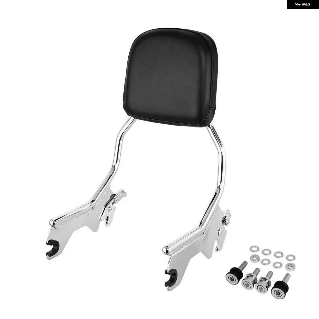 並行輸入品 バイク シーシーバー バックレスト ドッキング ハードウェア キット ハーレー ソフテイル ストリートボブ ヘリテージ_2