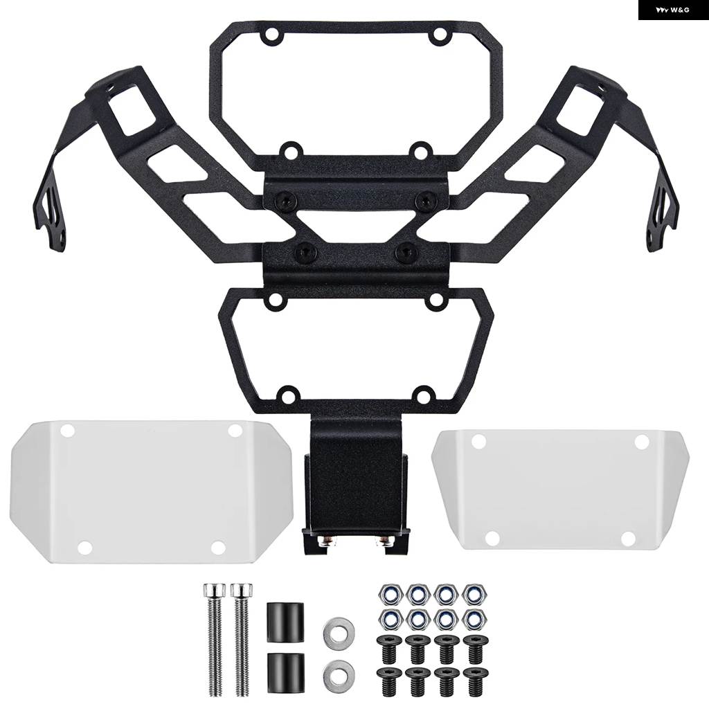 並行輸入品 450 MT オートバイ ヘッドライト ガード プロテクター CFMOTO 450MT ヘッドライト グリル カバー 2024 - 26の画像