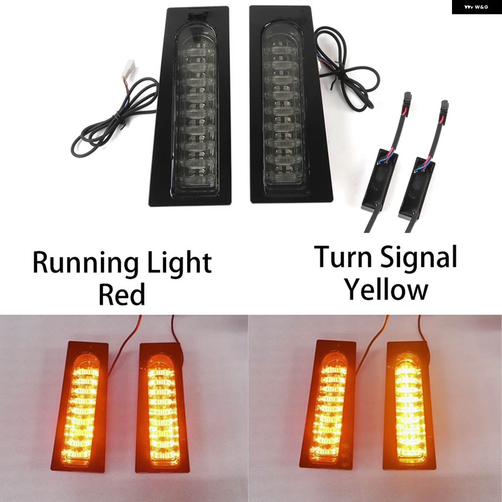 並行輸入品 ハーレー LED テールライト サドルバッグ フィラー ランプ CVO ストリート ロード グライド 2023-2025 ブレーキ ウィ