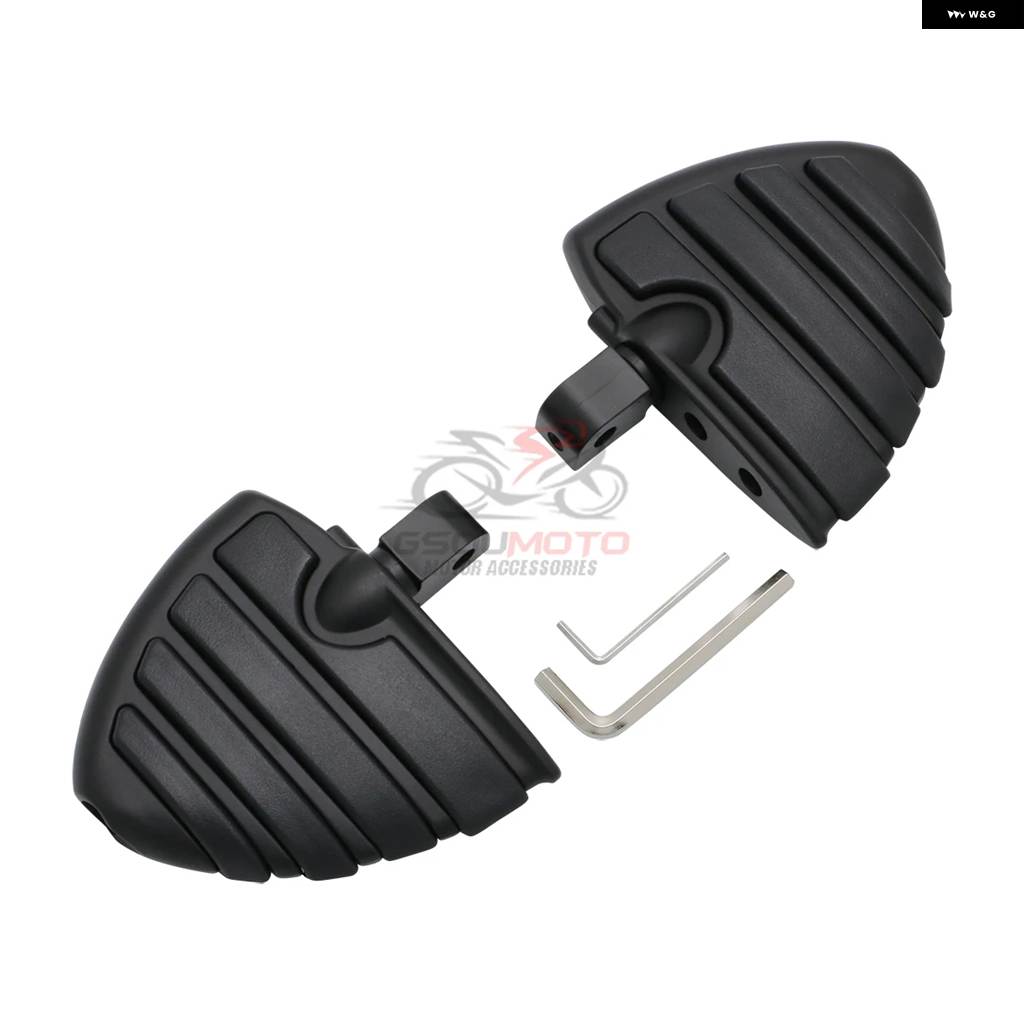 並行輸入品 オートバイ フロントライダー フットペグ フットレスト フットボード ヤマハ レイダー V-MAX YZF600 R6 FZ6R YZF1000の画像