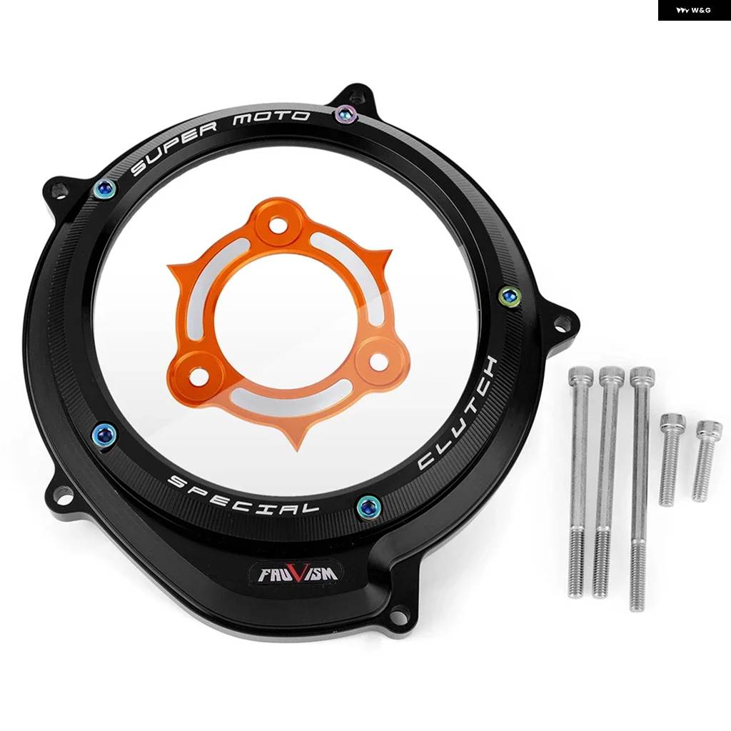 並行輸入品 バイク レーシング クリア クラッチ カバー スプリング リテーナー R KTM 1290 SUPERDUKE R /GT 2014-2024 1050 ADV_2