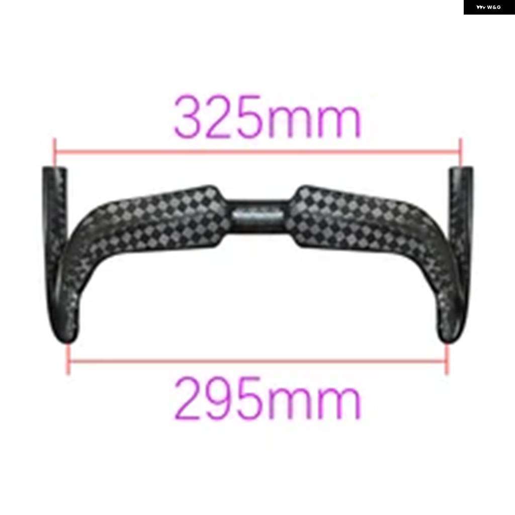 並行輸入品 カーボン トラック 固定比レーシングハンドル UCI ルール準拠 トラック ハンドル 31.8MM 12K_1