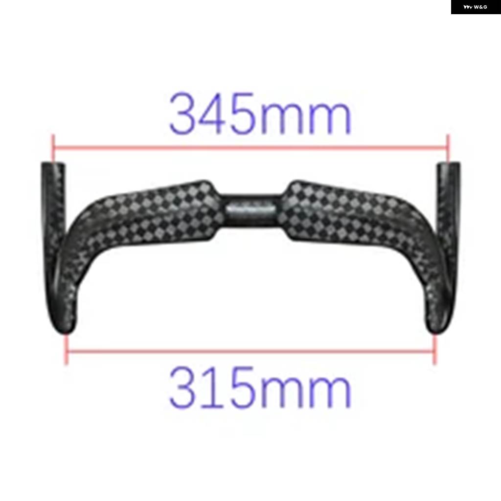 並行輸入品 カーボン トラック 固定比レーシングハンドル UCI ルール準拠 トラック ハンドル 31.8MM 12K_2