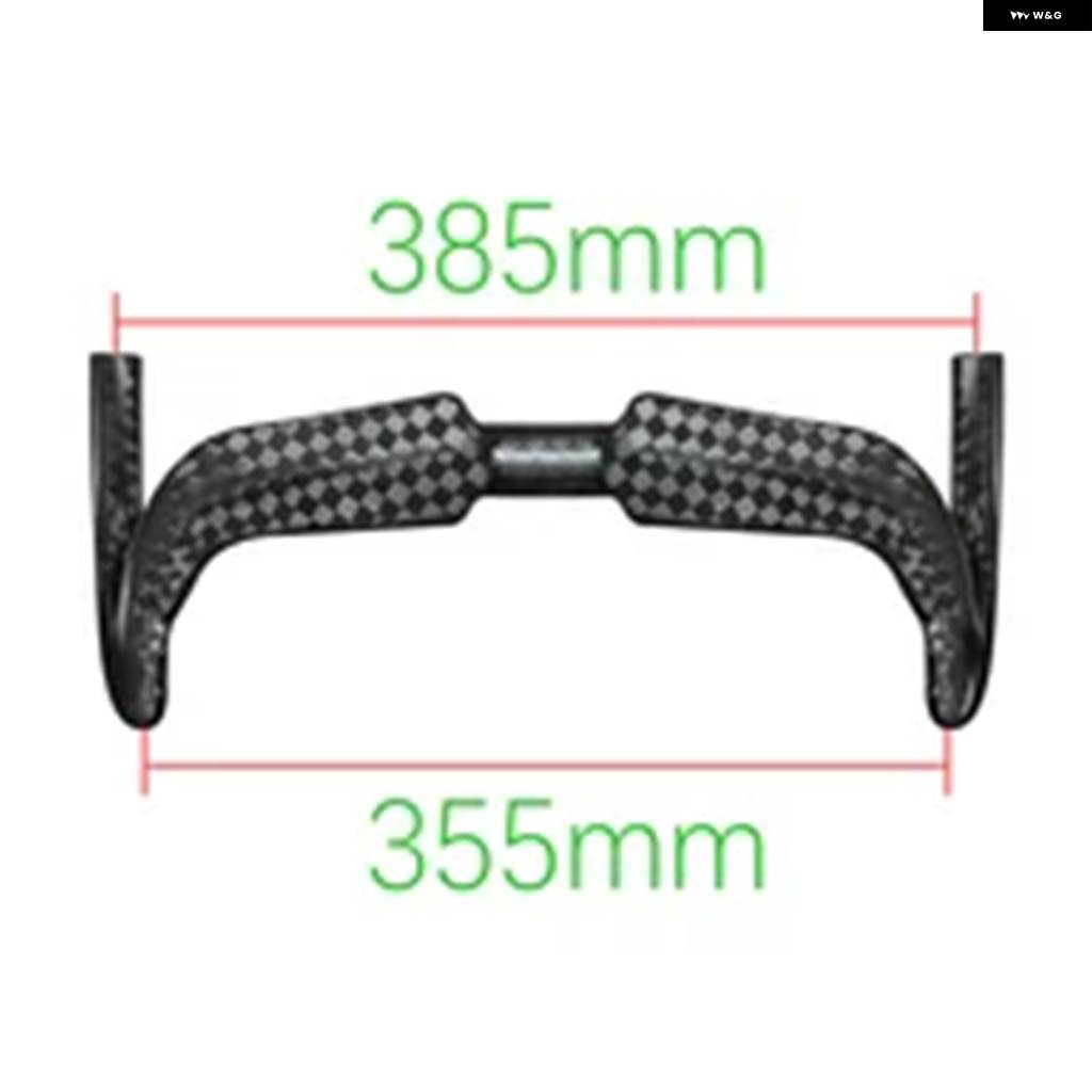 並行輸入品 カーボン トラック 固定比レーシングハンドル UCI ルール準拠 トラック ハンドル 31.8MM 12K_4