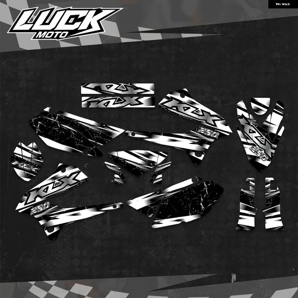 ブランド登録なし - 並行輸入品 デカール ステッカー カワサキ KLX250 KLX 250 2008 - 13-2018 2019 2021