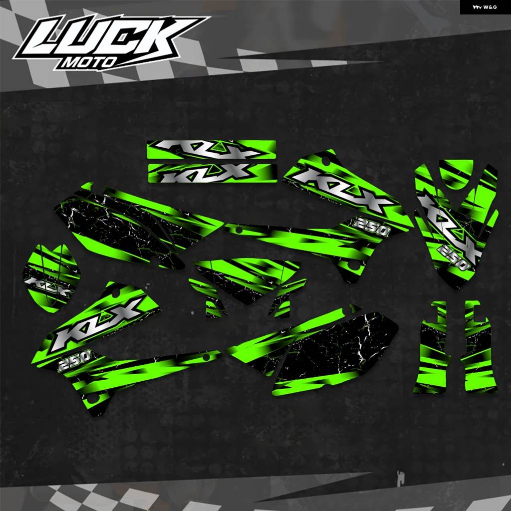 ブランド登録なし - 並行輸入品 デカール ステッカー カワサキ KLX250 KLX 250 2008 - 13-2018 2019 2021