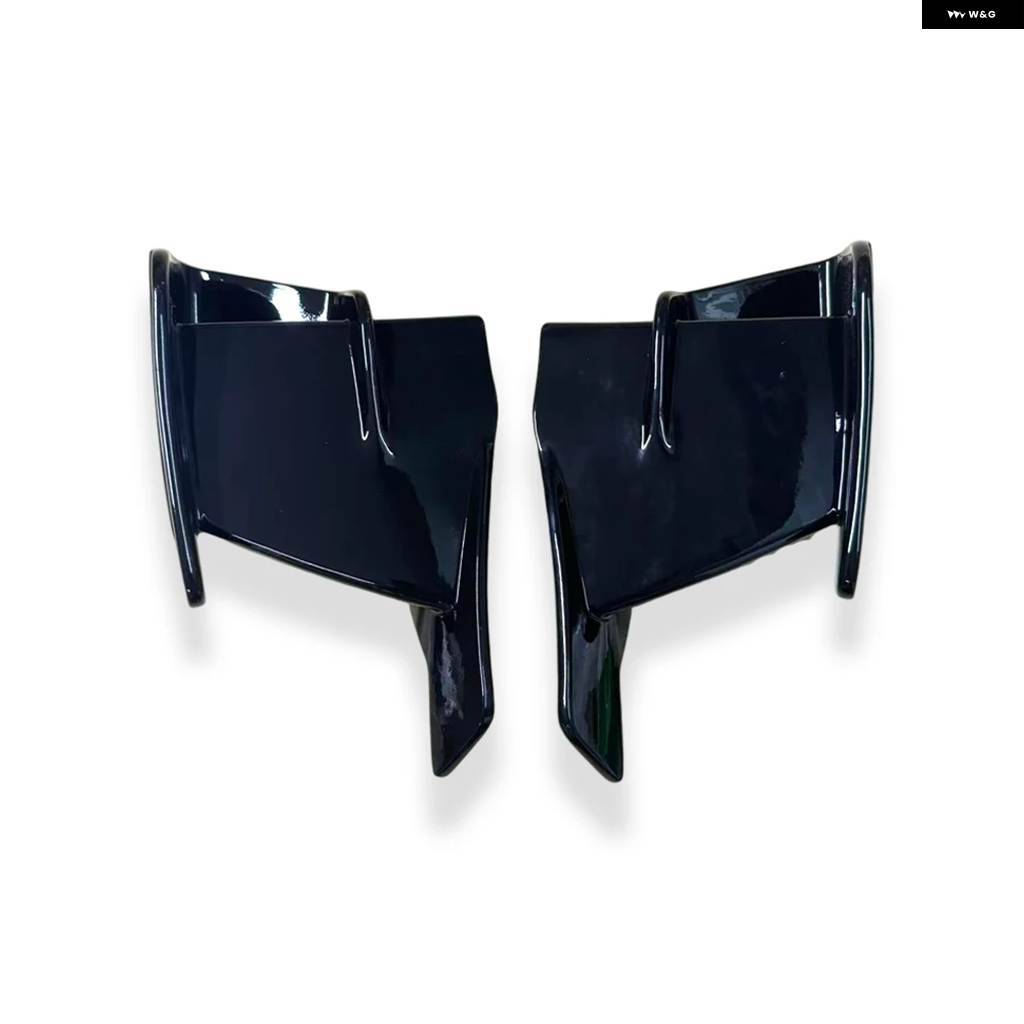 並行輸入品 カワサキ ZX-4R ZX-4RR ZX-25R ZX25R 2020-2024 フェアリング ウィングレット フィン トリム カバー バイク ウィング プロテクター ウィン_2