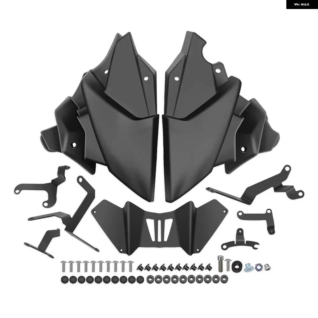 並行輸入品 ヤマハ /MT-09 SP XSR900 TRACER 9/GT 2021-2025 ベリーパン ロワー エンジン スポイラー スキッドプレート エンジン シャーシガード_2