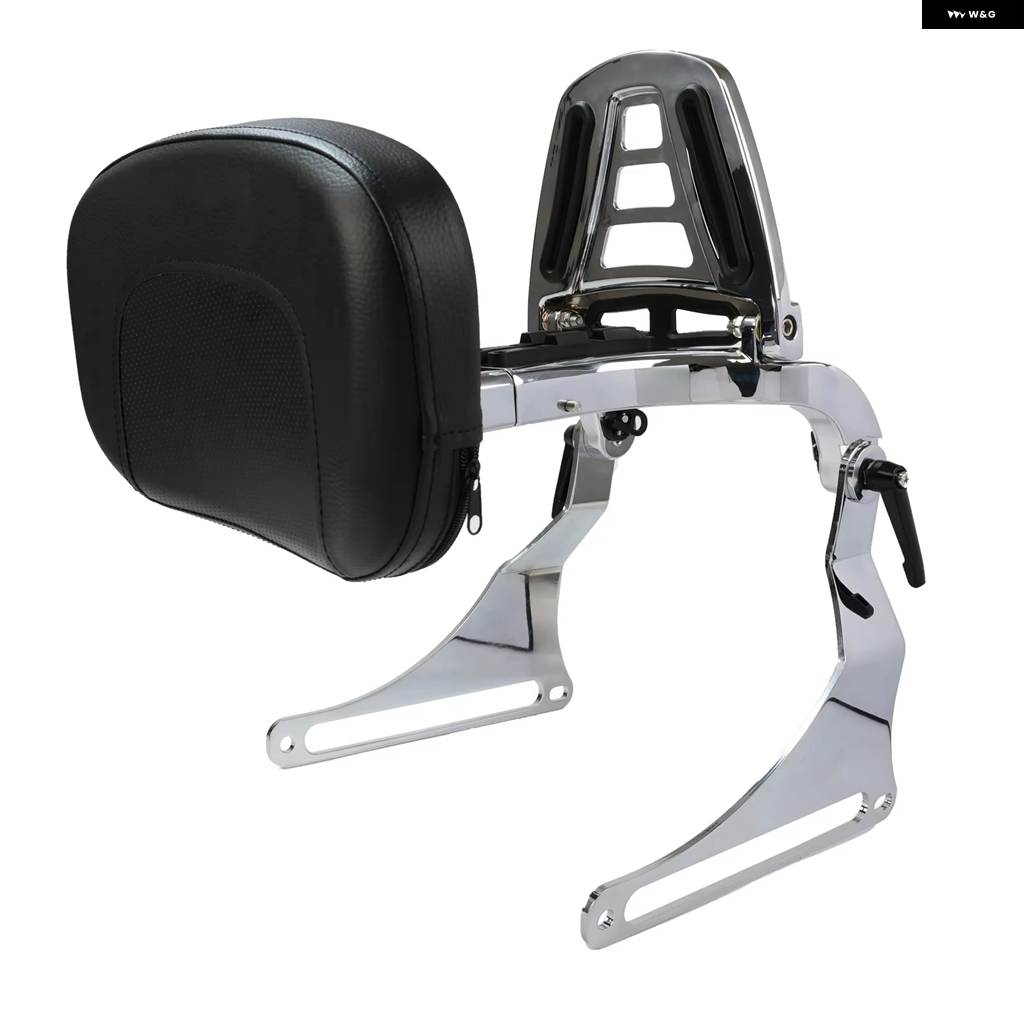 並行輸入品 リアバックレスト ドライバー/パッセンジャー シーシーバー ハーレー ファットボーイ ブレイクアウト FXBR FLFB FXBRS FLFBS 2018-2025_2