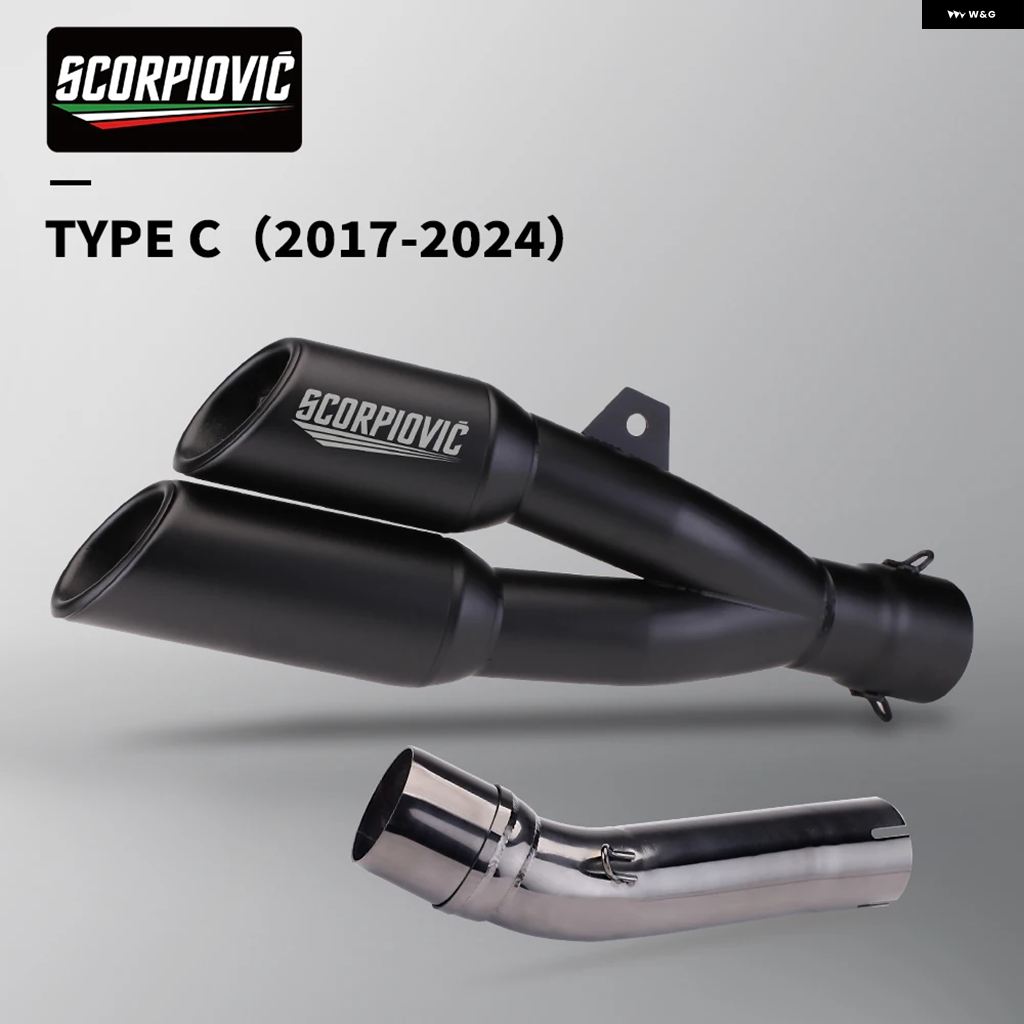 並行輸入品 300 CM500 CM300 CMX500 CMX300 2017 - 2023 オートバイ マフラー 51MM マフラー DBキラー エスケープ_5