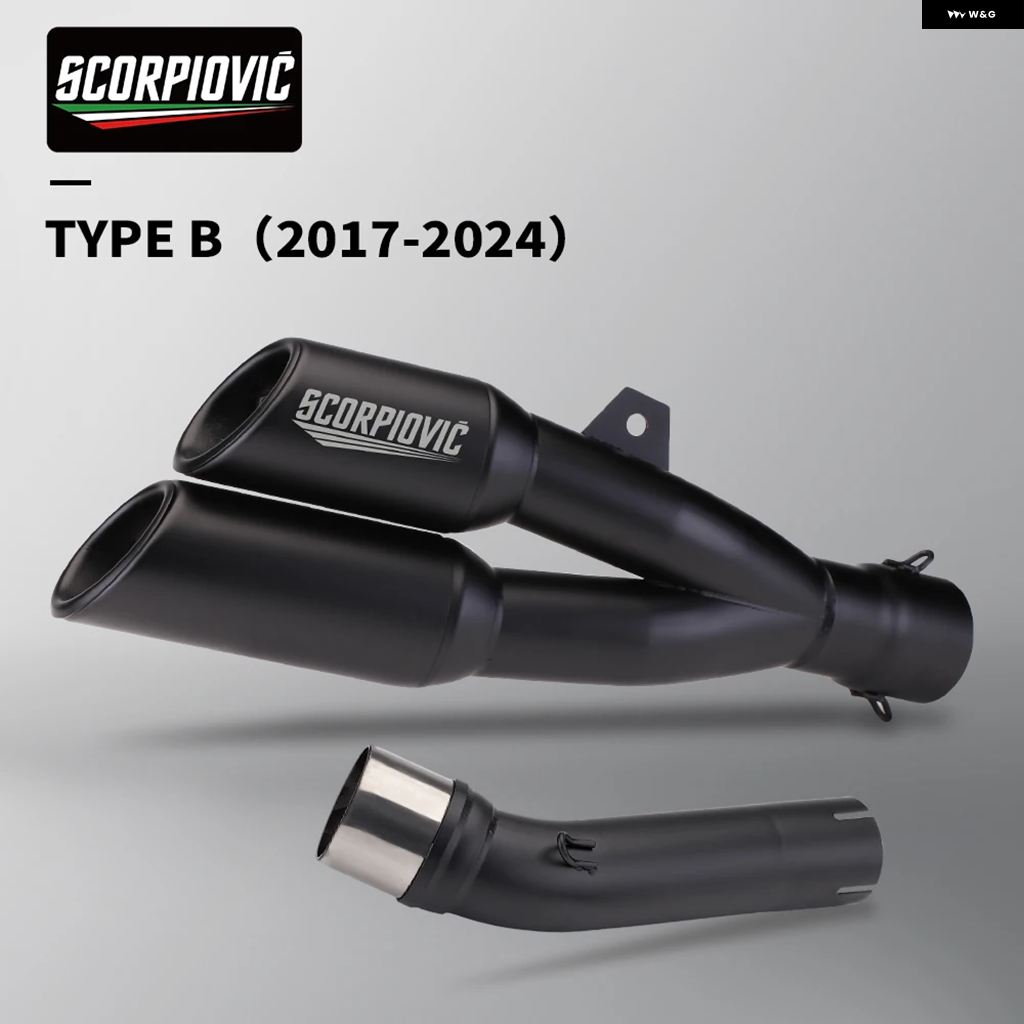 並行輸入品 300 CM500 CM300 CMX500 CMX300 2017 - 2023 オートバイ マフラー 51MM マフラー DBキラー エスケープ_4