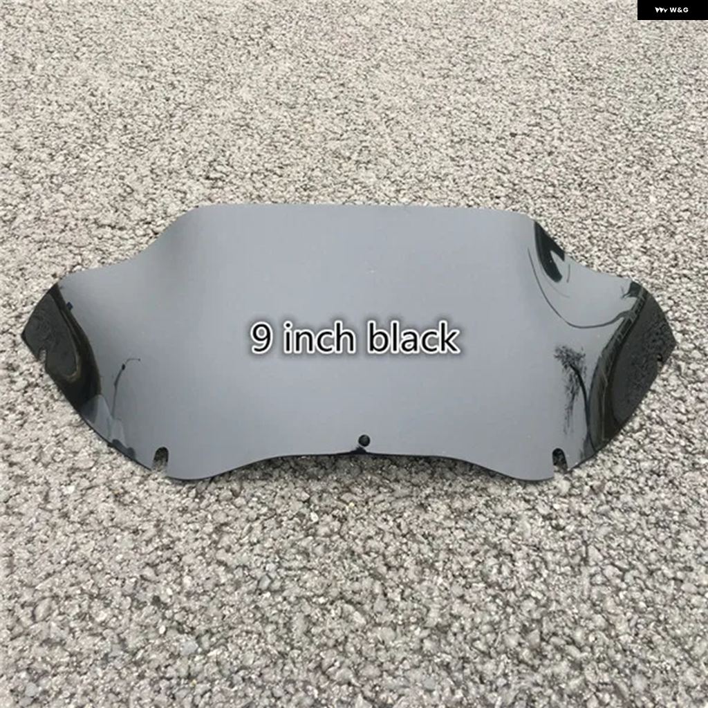 ブランド登録なし - 並行輸入品 9in 自動二輪車 スモークウインドシールド 陳列箱映写幕 入れもの ハーレー ツーリング ロードグライド FLTR 1998-2013