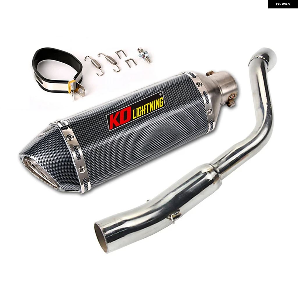 ブランド登録なし - 並行輸入品 EU～版 ホンダ ホーサイバー空間600 自動二輪車 エキゾースト 配管 ミッド 配管 スリップオン 51MM えり巻き 370MM 逃げ失せる DB殺害者