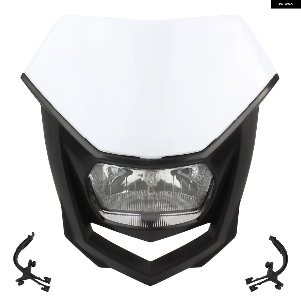 ブランド登録なし - 並行輸入品 自動二輪車 ダート 自動二輪車 ハロゲン 前照灯 本塁 ホンダ カワサキ ヤマハ モト 前照灯 エンデューロ 上端照明ランプ