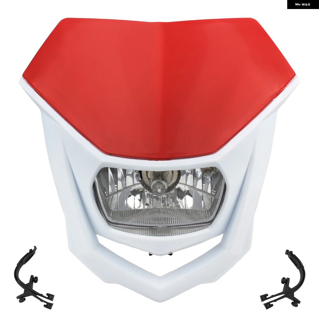 ブランド登録なし - 並行輸入品 自動二輪車 ダート 自動二輪車 ハロゲン 前照灯 本塁 ホンダ カワサキ ヤマハ モト 前照灯 エンデューロ 上端照明ランプ