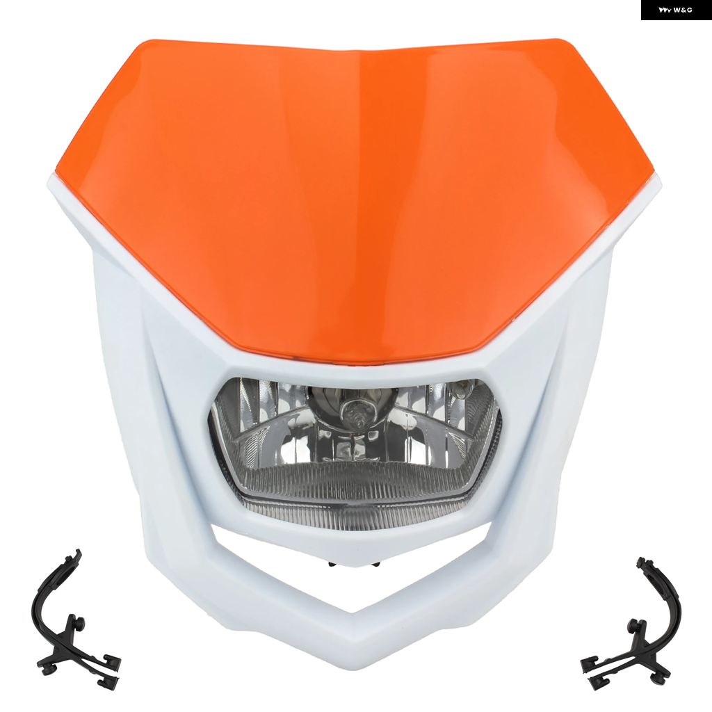 ブランド登録なし - 並行輸入品 自動二輪車 ダート 自動二輪車 ハロゲン 前照灯 本塁 ホンダ カワサキ ヤマハ モト 前照灯 エンデューロ 上端照明ランプ