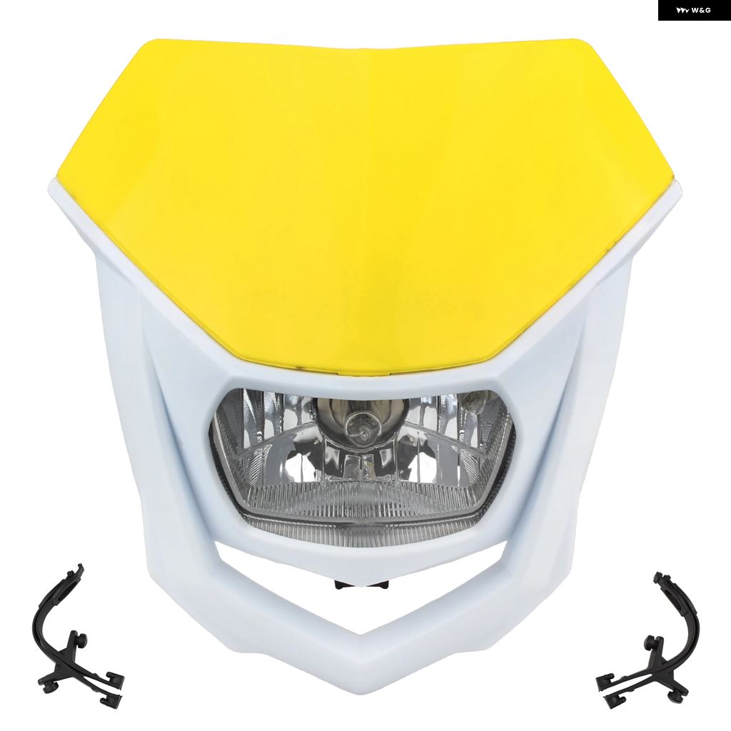 ブランド登録なし - 並行輸入品 自動二輪車 ダート 自動二輪車 ハロゲン 前照灯 本塁 ホンダ カワサキ ヤマハ モト 前照灯 エンデューロ 上端照明ランプ