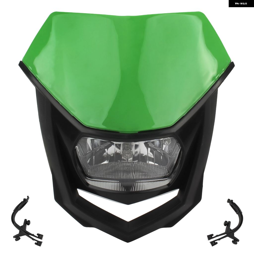 ブランド登録なし - 並行輸入品 自動二輪車 ダート 自動二輪車 ハロゲン 前照灯 本塁 ホンダ カワサキ ヤマハ モト 前照灯 エンデューロ 上端照明ランプ