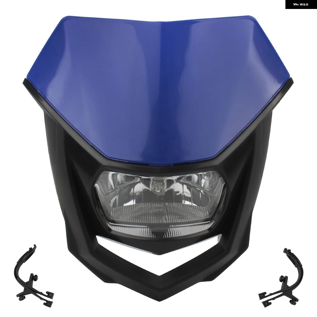 ブランド登録なし - 並行輸入品 自動二輪車 ダート 自動二輪車 ハロゲン 前照灯 本塁 ホンダ カワサキ ヤマハ モト 前照灯 エンデューロ 上端照明ランプ