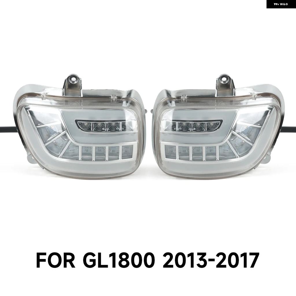 ブランド登録なし - 並行輸入品 自動二輪車 向こう正面LEDウインカー デイタイム 駈けっくら照明ランプ働き掛ける仕かける ホンダ ゴールド舞台の袖 GL1800 F6B 2001-2017