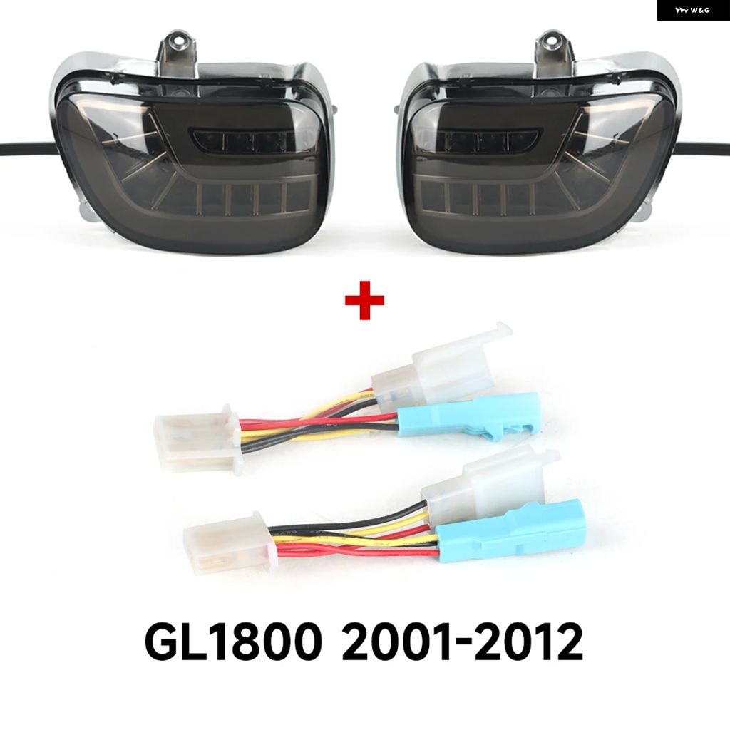 ブランド登録なし - 並行輸入品 自動二輪車 向こう正面LEDウインカー デイタイム 駈けっくら照明ランプ働き掛ける仕かける ホンダ ゴールド舞台の袖 GL1800 F6B 2001-2017