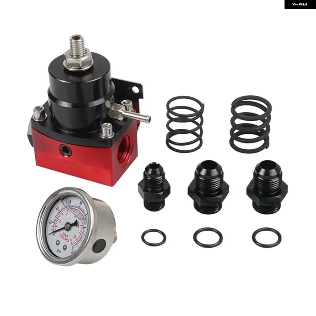 ブランド登録なし - 並行輸入品 FPR-1046 燃え種剪断応力レギュレーターキット 3-70PSI AN8フィード界面AN6逆もどり界面 E85 発動機