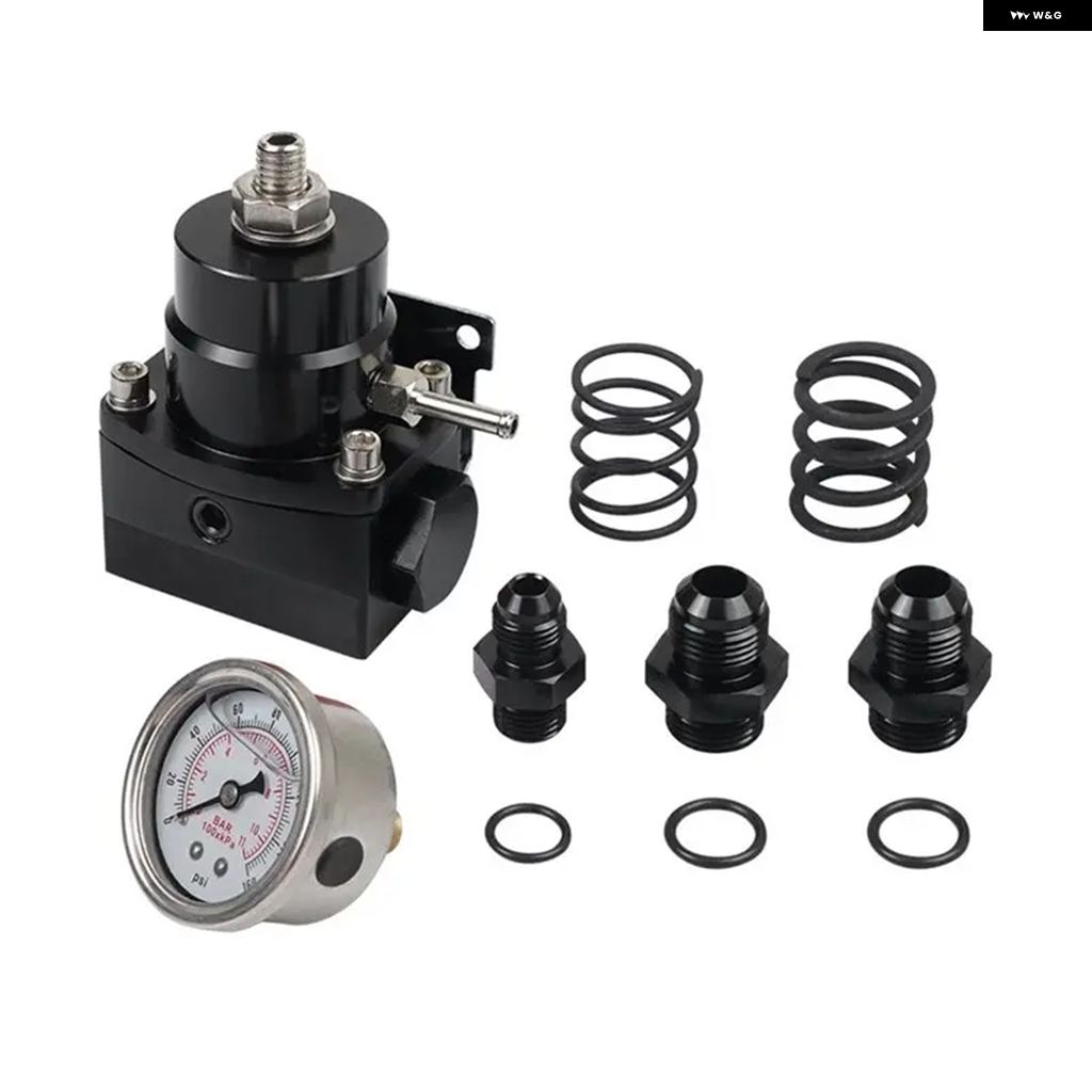 ブランド登録なし - 並行輸入品 FPR-1046 燃え種剪断応力レギュレーターキット 3-70PSI AN8フィード界面AN6逆もどり界面 E85 発動機