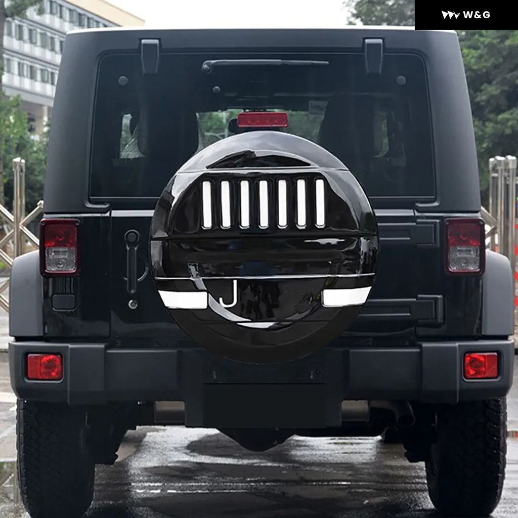 JKラングラー純正タイヤカバー JKラングラー スペアタイヤ ハードカバー取り付け - 4WD SHOP