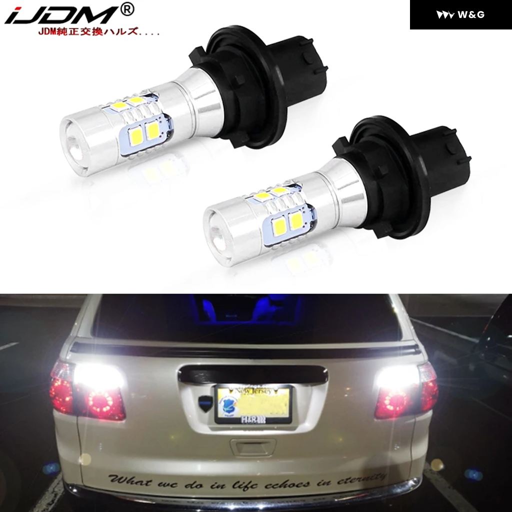 並行輸入品 ホワイト CAN-BUS 12184 12185 PH24W LED 電球 2010-2016 キャデラック SRX | ブランド登録なし | 01